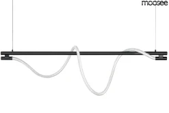 Nowoczesna lampa wisząca SERPIENTE 120 czarna (MSE1501100394) - Moosee