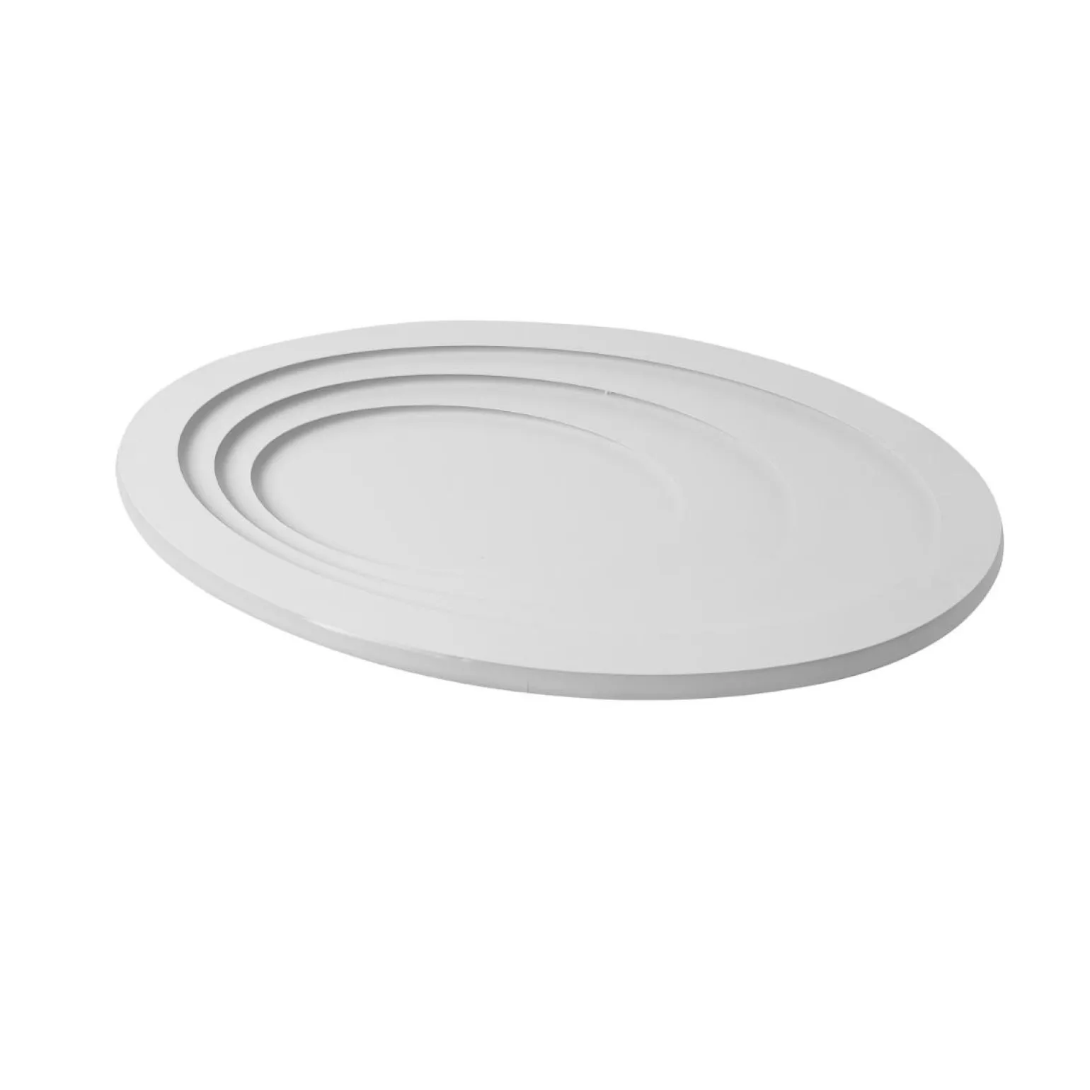Nowoczesny plafon Alune oval LED CCT (LP-3009/1C WH oval) - Light Prestige
