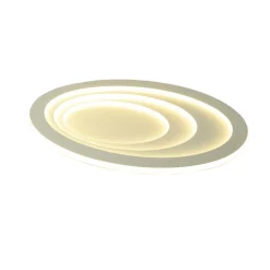 Nowoczesny plafon Alune oval LED CCT (LP-3009/1C WH oval) - Light Prestige