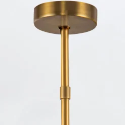 Nowoczesny Żyrandol LED Alonso - Vintage mosiądz (QN-ALONSO8-VBS-AR) - Quintiesse