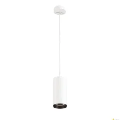 NUMINOS® PD PHASE L, wewnętrzna oprawa wisząca LED, biała/czarna 4000 K 60° (1004360) - SLV