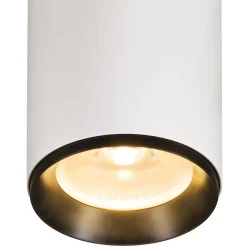 NUMINOS® SPOT XL PHASE, oprawa sufitowa natynkowa biała/czarna 36 W 2700 K 24° (1006086) - SLV