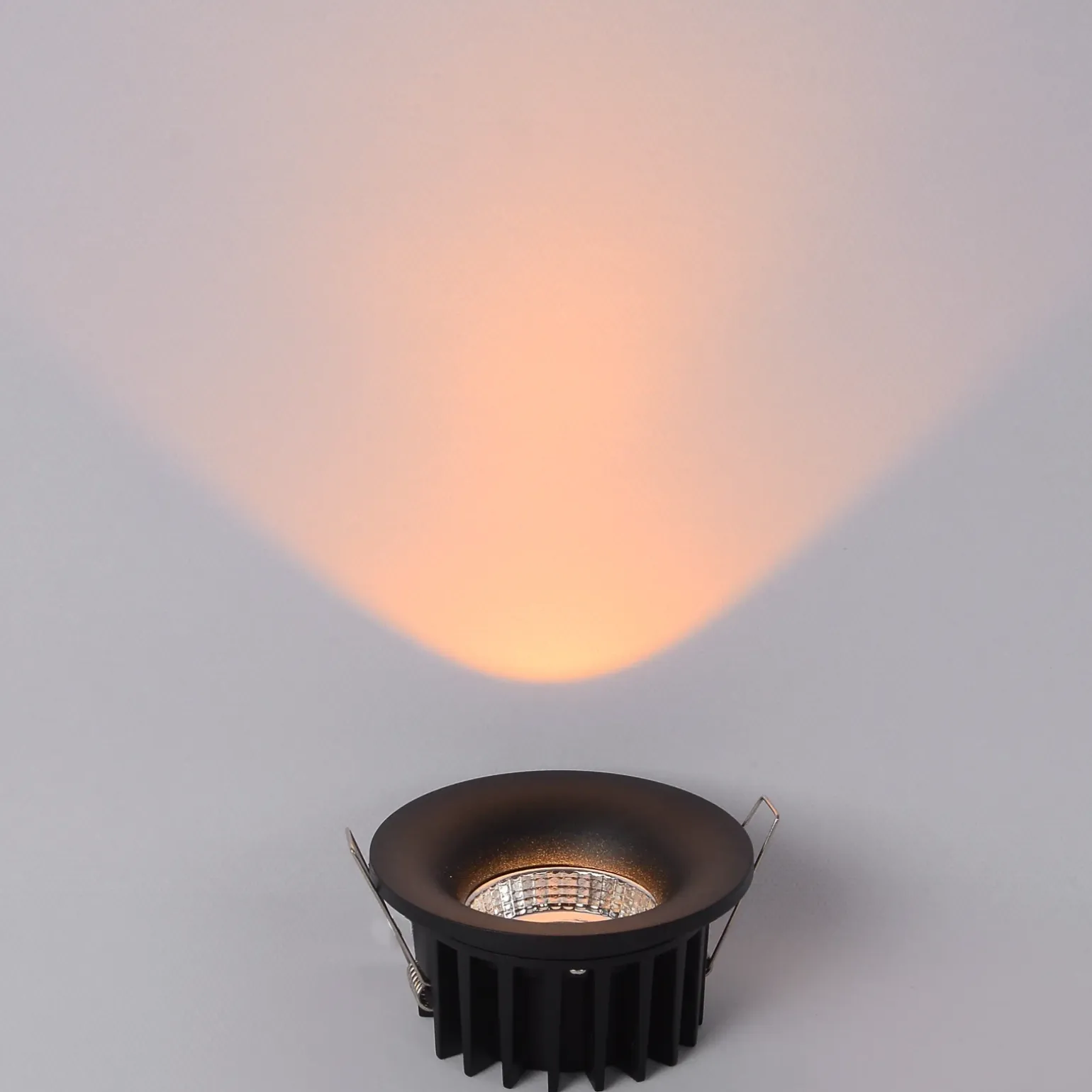 Oczko podtynkowe Cirro 1xLED czarne (RL0104-CCT-BK) - Yaskr