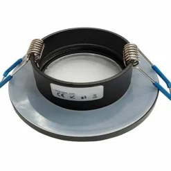 Oczko sufitowe okrągłe IP44 Black (EKZ299) - Eko-Light