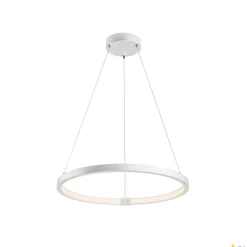 ONE 60 DALI, wewnętrzna oprawa wisząca LED, biała, 3000 K/4000 K (1002910) - SLV