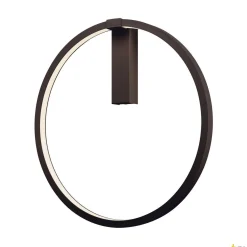 ONE 60 DALI, wewnętrzna oprawa ścienna LED, czarna, 3000K/4000 K (1002918) - SLV