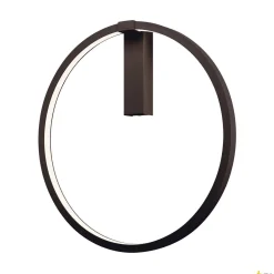 ONE 60 DALI, wewnętrzna oprawa ścienna LED, czarna, 3000K/4000 K (1002918) - SLV