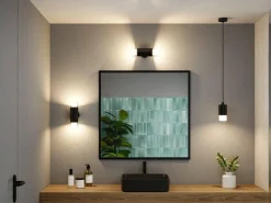 Oprawa łazienkowa wisząca przy lustrze KAME LED 3-STEP DIM czarna (PL79997) - PAULMANN