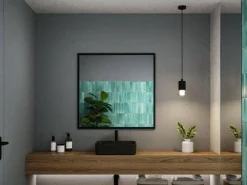 Oprawa łazienkowa wisząca przy lustrze KAME LED 3-STEP DIM czarna (PL79997) - PAULMANN