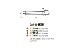 Oprawa ścienna DALI 90 (AZ2897) - Azzardo
