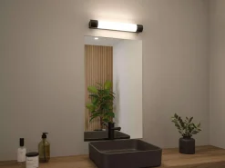 Oprawa ścienna nad lustro ARNEB LED 12W 3000K 1000lm 600mm IP44 230V czarny / aluminium (PL71212) - PAULMANN