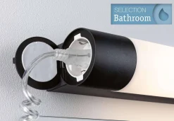 Oprawa ścienna nad lustro ARNEB LED 12W 3000K 1000lm 600mm IP44 230V czarny / aluminium (PL71212) - PAULMANN