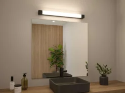 Oprawa ścienna nad lustro QUASAR LED 11,2W 3000K 900lm 700mm IP44 230V czarny / metal (PL71215) - PAULMANN