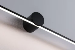 Oprawa ścienna SAVA LED nad lustro 4,2W 250lm 3000K 300mm IP44 230V czarny matowy / metal (PL75410) - PAULMANN