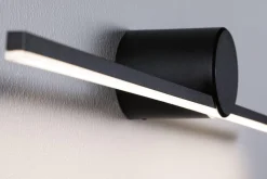 Oprawa ścienna SAVA LED nad lustro 7,5W 500lm 3000K 900mm IP44 230V czarny matowy / metal (PL75412) - PAULMANN