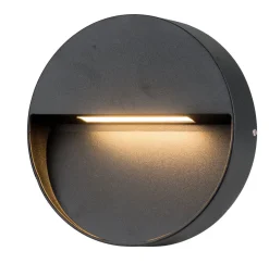 Oprawa ścienna zewnętrzna CASORIA R Ciemny Szary (AZ4365) - AZzardo