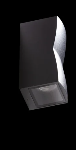 Oprawa ścienna zewnętrzna REZIA 2 Czarny (AZ4345) - AZzardo