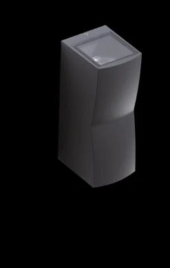 Oprawa ścienna zewnętrzna REZIA 2 Ciemny Szary (AZ4346) - AZzardo