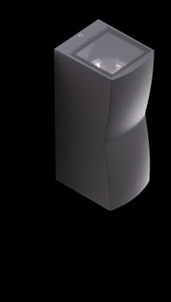 Oprawa ścienna zewnętrzna REZIA 2 Ciemny Szary (AZ4346) - AZzardo