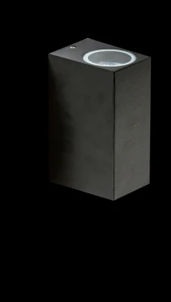 Oprawa ścienna zewnętrzna RIMINI 2 SQUARE Czarny (AZ4268) - AZzardo