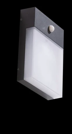 Oprawa ścienna zewnętrzna z czujnikiem ruchu CIVITA Ciemny Szary (AZ4360) - AZzardo