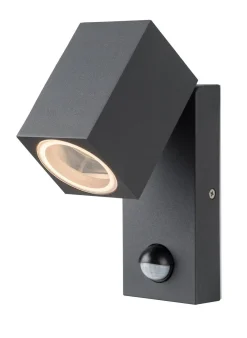 Oprawa ścienna zewnętrzna z czujnikiem ruchu GORAN Ciemny Szary (AZ4696) - AZzardo