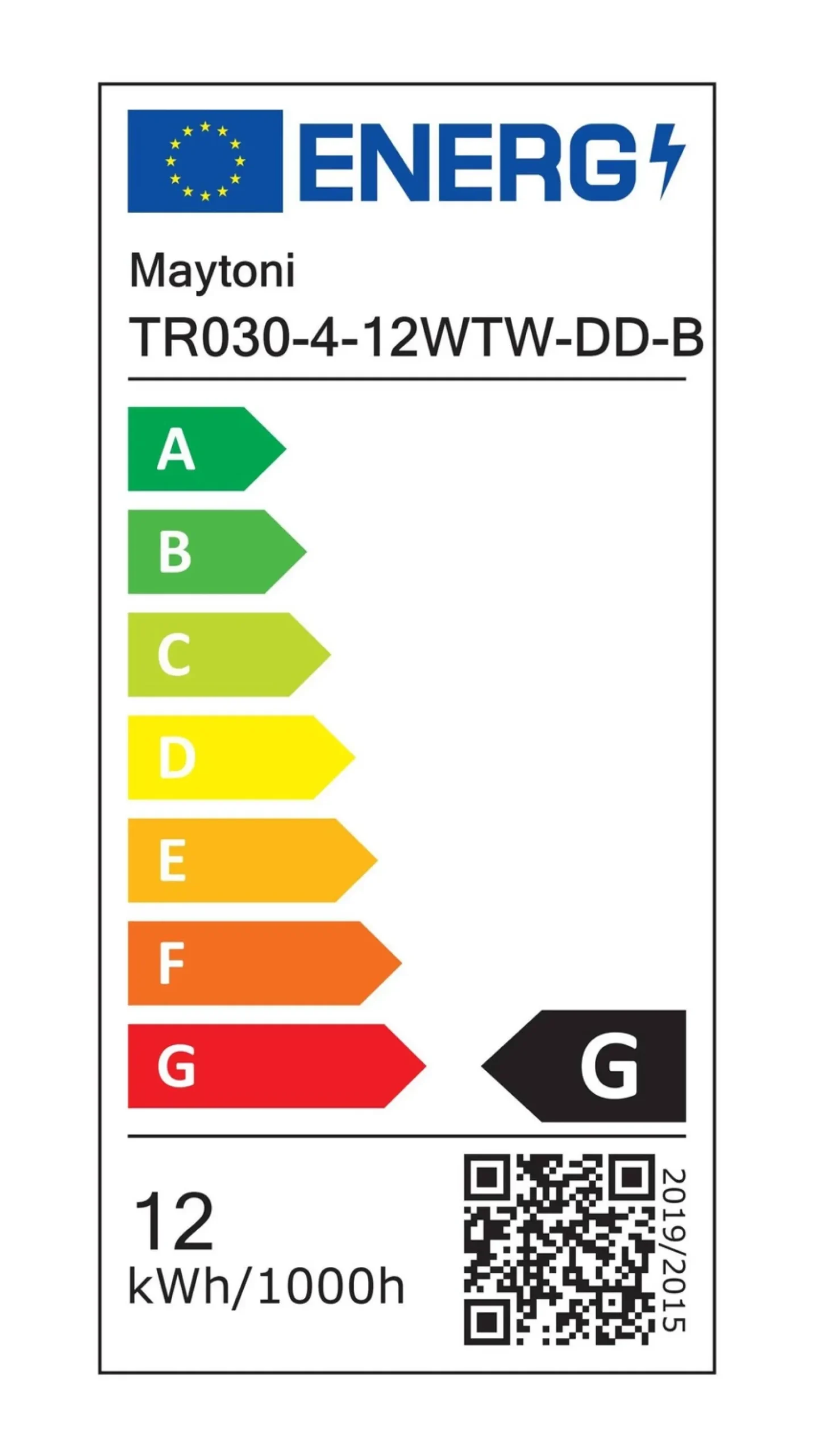 Oprawa do systemu szynowego Basis (TR030-4-12WTW-DD-B) - Maytoni