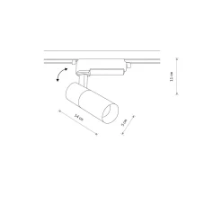 Oprawa do systemu szynowego PROFILE TINOS LED 10W (10377) - Nowodvorski