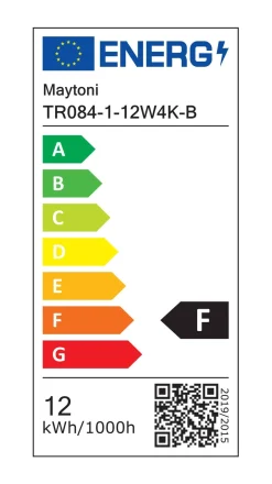 Oprawa do systemu szynowego Basis Grid (TR084-1-12W4K-B) - Maytoni