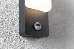 Oprawa elewacyjna BONNIE LED PIR 8.5W 560lm 2200-3000K IP44 230V antracyt aluminium (PL94853) - PAULMANN