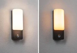 Oprawa elewacyjna BONNIE LED PIR 8.5W 560lm 2200-3000K IP44 230V antracyt aluminium (PL94853) - PAULMANN