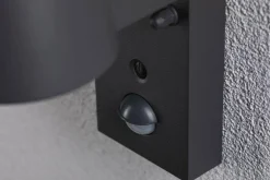 Oprawa elewacyjna CAPEA LED 6W 450lm 2200-3000K czujnik ruchu+zmierzchu IP44 230V antracyt aluminium (PL94714) - PAULMANN