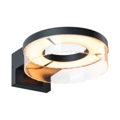 Oprawa elewacyjna CAPERA LED SH Zigbee12,5W 800lm 2200K-3000K czujnik ruchu i zmierzchu IP44 230V antracyt / aluminium (PL93113) - PAULMANN