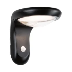 Oprawa elewacyjna DISKOLA LED solar PIR 3.5W 400lm 3000K IP44 antracyt tworzywo sztuczne (PL94854) - PAULMANN