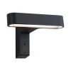 Oprawa elewacyjna ITO LED poziomy IP44 7W 3000K czujnik PIR+ zmierzchu 230V antracyt (PL94548) - PAULMANN