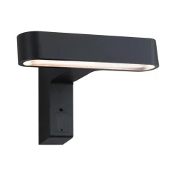 Oprawa elewacyjna ITO LED poziomy IP44 7W 3000K czujnik PIR+ zmierzchu 230V antracyt (PL94548) - PAULMANN