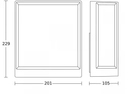 Oprawa elewacyjna L40 C LED BLUETOOTH 12.9W 987lm 3000K IP54 230V antracytowy / aluminium (ST085230) - STEINEL