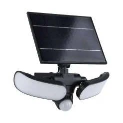 Oprawa elewacyjna SONLIG LED 2X9W solar PIR 2X1100lm 3000K IP65 USB-C 3.6V antracyt / tworzywo sztuczne (PL94610) - PAULMANN