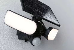 Oprawa elewacyjna SONLIG LED 2X9W solar PIR 2X1100lm 3000K IP65 USB-C 3.6V antracyt / tworzywo sztuczne (PL94610) - PAULMANN