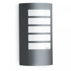 Oprawa elewacyjna STEINEL L12 max.60W E27 IP44 230V antracyt / aluminium (ST069155) - STEINEL