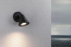 Oprawa elewacyjna TRIAN GU10 MAX.35W IP 44 odporny na wodę morską 230V antracyt aluminium (PL94734) - PAULMANN