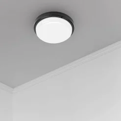 Oprawa Kanałowa Davo Okrąg 18W 4000K IP64 Czarny (EK1081) - Eko-Light