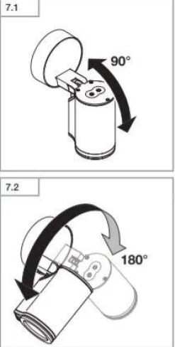 Oprawa LED 7W Spot ONE antracyt (ST058623) - Steinel