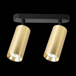 Oprawa Mica Spot Złoty 2xGU10 (ML1146) - Milagro