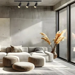 Oprawa Mica Track Czarny + Złoty 1xGU10 (ML2092) - Milagro