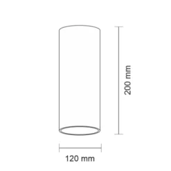 Oprawa natynkowa ARAO (biały) (7079) - Shilo