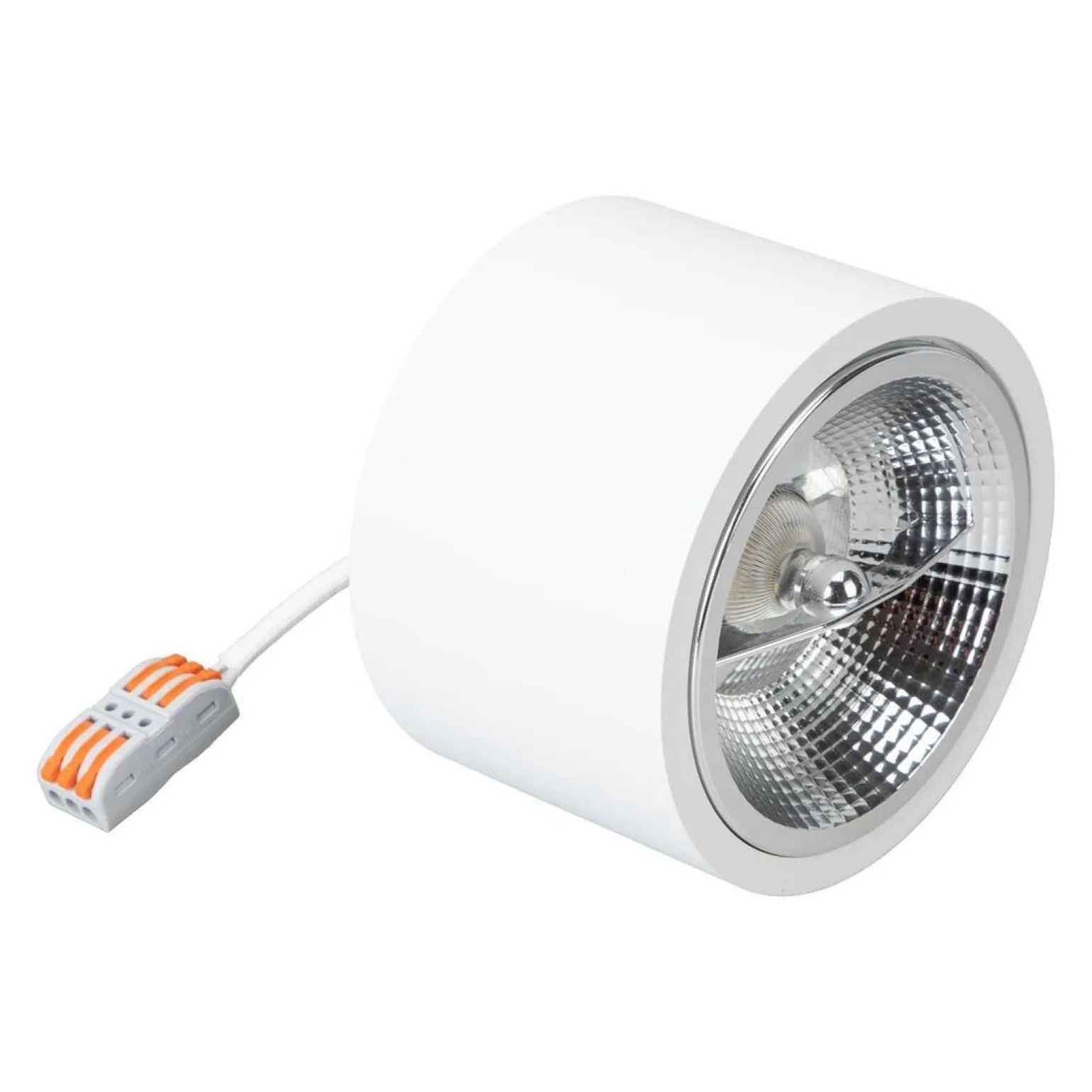 Oprawa natynkowa Redondo Biały 1xAR111 GU10 (ML1075) - Milagro