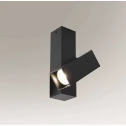 Oprawa natynkowa, reflektor MITSUMA (czarny) (8000) - Shilo