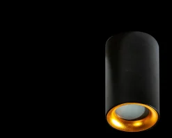 Oprawa natynkowa zewnętrzna EIGER IP54 Czarny/Złoty (AZ4261) - AZzardo