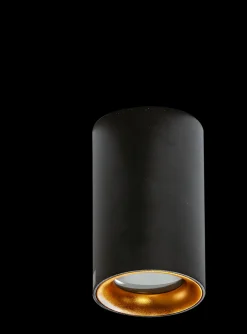 Oprawa natynkowa zewnętrzna EIGER IP54 Czarny/Złoty (AZ4261) - AZzardo